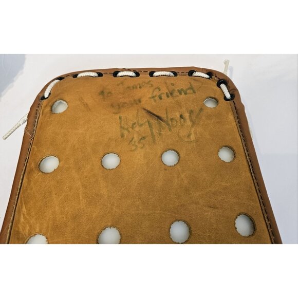 VINTAGE COOPER GM12 HOCKEY LEATHER GOALIE GLOVE W GM6 JR BLOCKER FULL RIGHT - Picture 12 of 16